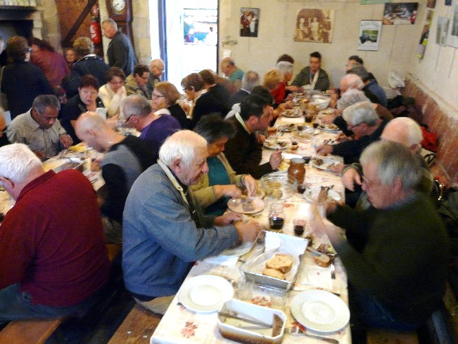 Petit djeuner avec le pt de tte et le hareng